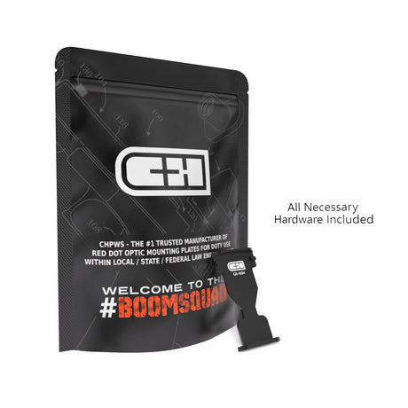 Glock Gen6 MOS Full Size/Compact (Not 43x/48) to RMR/Holosun 407C/507C/508C/508T Adapter Plate - CHPWS - G6-RSH