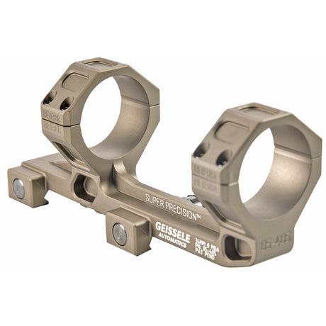 Geissele Automatics Super Precision 34mm Scope Rings Rings in Desert Tan Anodized - 1