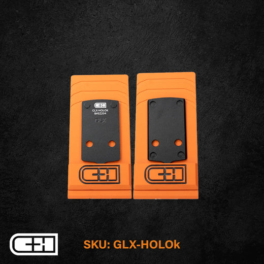 Glock 43x/48 MOS  to Holosun 407K/507K Adapter Plate - CHPWS - GLX-HOLOk