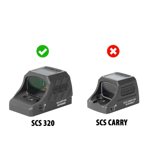 Anti-Reflection Lens for Holosun SCS 320 - Needs OpticGard Cover (Not Included)