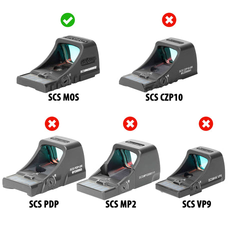 OpticGard Scope Cover for Holosun® SCS MOS