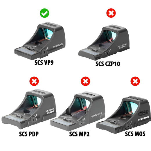 OpticGard Scope Cover for Holosun® SCS VP9