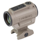 Holosun FDE ARO Red 2MOA Dot Only Reticle 22mm Housing, Shake Awake, 1/3 Co-Witness - ARO-RD2-FDE
