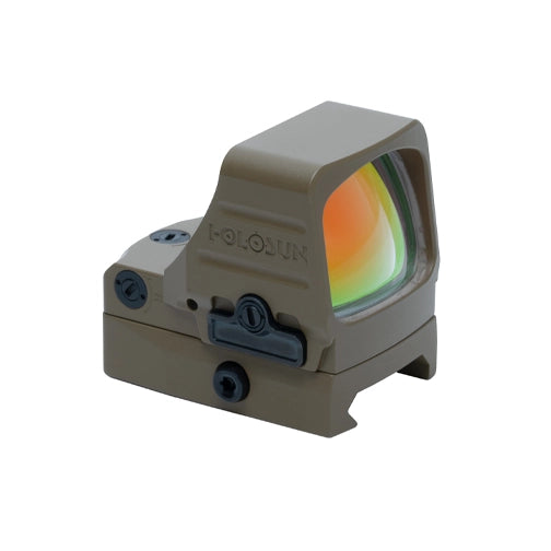 Holosun 507 HUNT Military Olive, Huge Hunting Window, RMR Footprint, M.R.S. Reticle 32 MOA Circle & 2 MOA Dot, Picatinny Adapter Included - HS507-HUNT-MO
