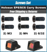 Holosun 407K/507K/EPS Carry Replacement Screw Set