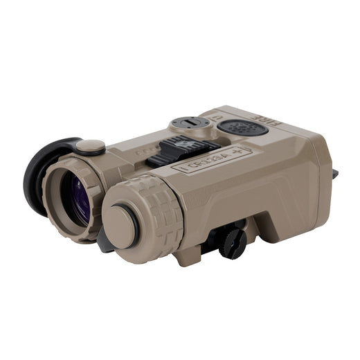 Holosun IRIS 3 FDE Triple Function Laser & IR Illuminator – GreenLaser, IR Laser, IR VCSEL, Remote Switch – Fits Picatinny - IRIS-GR3-FDE