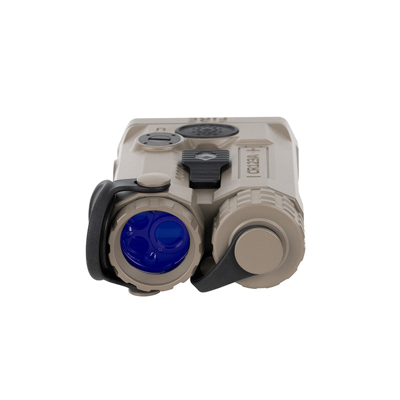 Holosun IRIS 3 FDE Triple Function Laser & IR Illuminator – GreenLaser, IR Laser, IR VCSEL, Remote Switch – Fits Picatinny - IRIS-GR3-FDE