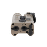 Holosun IRIS 3 FDE Triple Function Laser & IR Illuminator – GreenLaser, IR Laser, IR VCSEL, Remote Switch – Fits Picatinny - IRIS-GR3-FDE