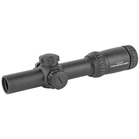 Konus KonusPro M-30 1-6x24mm LPVO Rifle Scope with Dual Illuminated Circle Dot Reticle, 30mm tube for tactical use