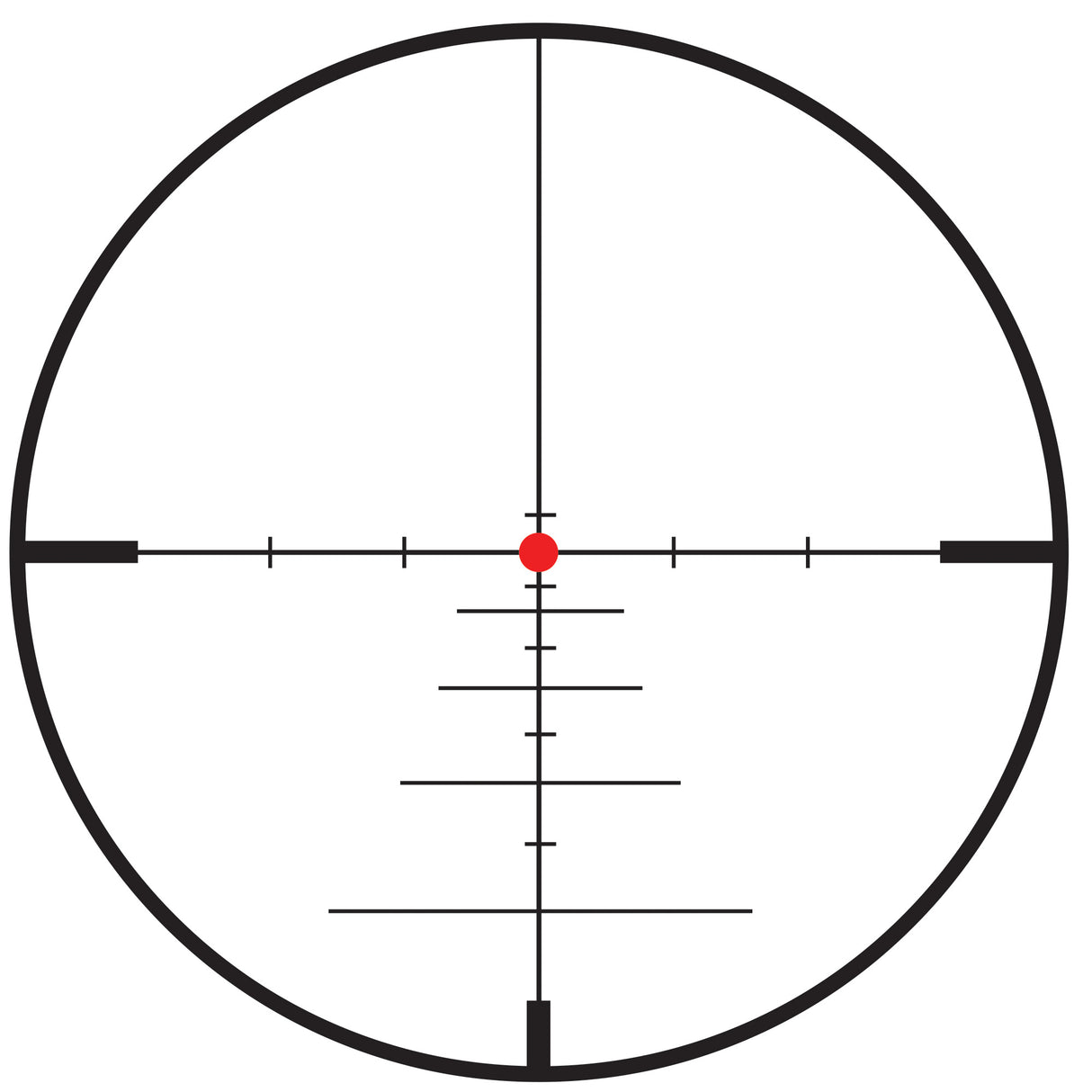 Konus KonusPro 550 3-9x40mm 1" Dual Illuminated Ballistic Reticle Riflescope - KON7276 - 3