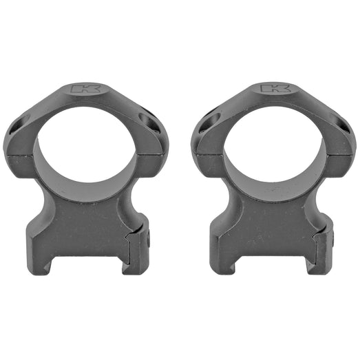 Konus High 1" Steel Ring Mounts Fits Up To 52mm Objective Lens Rings in Black Matte - 1