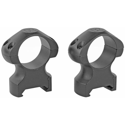 Konus High 1" Steel Ring Mounts Fits Up To 52mm Objective Lens Rings in Black Matte - 2