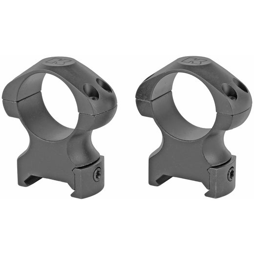 Konus High 1" Steel Ring Mounts Fits Up To 52mm Objective Lens Rings in Black Matte - 3