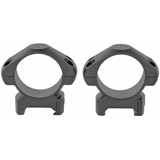 Konus Medium 30mm Steel Ring Mounts Fits Up To 44mm Objective Lens Rings in Black Matte - 1