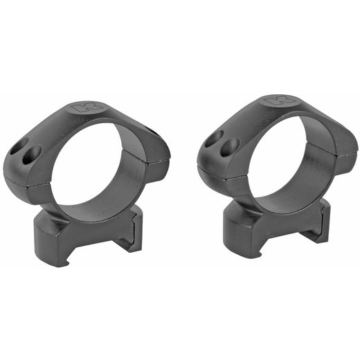 Konus Medium 30mm Steel Ring Mounts Fits Up To 44mm Objective Lens Rings in Black Matte - 2