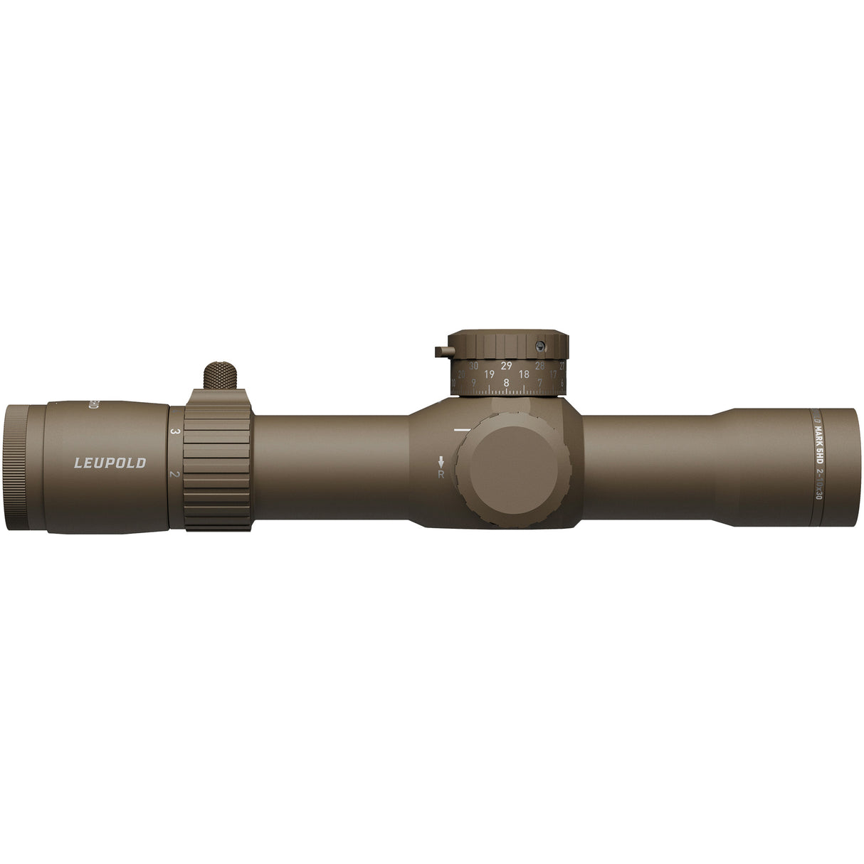Leupold Mark 5HD 2-10x 30mm Riflescope with Illuminated CMR-MIL Reticle, FFP, 35mm Tube (Model 179709)