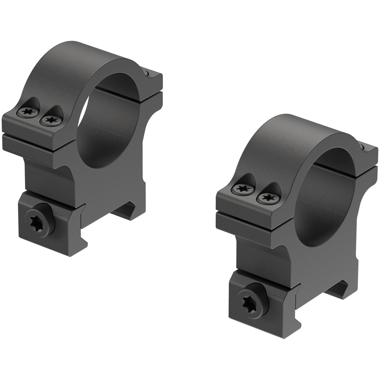 Leupold Open Range 1-Inch High Scope Rings Rings in Black Matte - 2