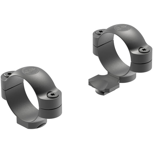 Leupold Standard 30mm Medium One-Piece Scope Mount Rings in Black Matte - 1