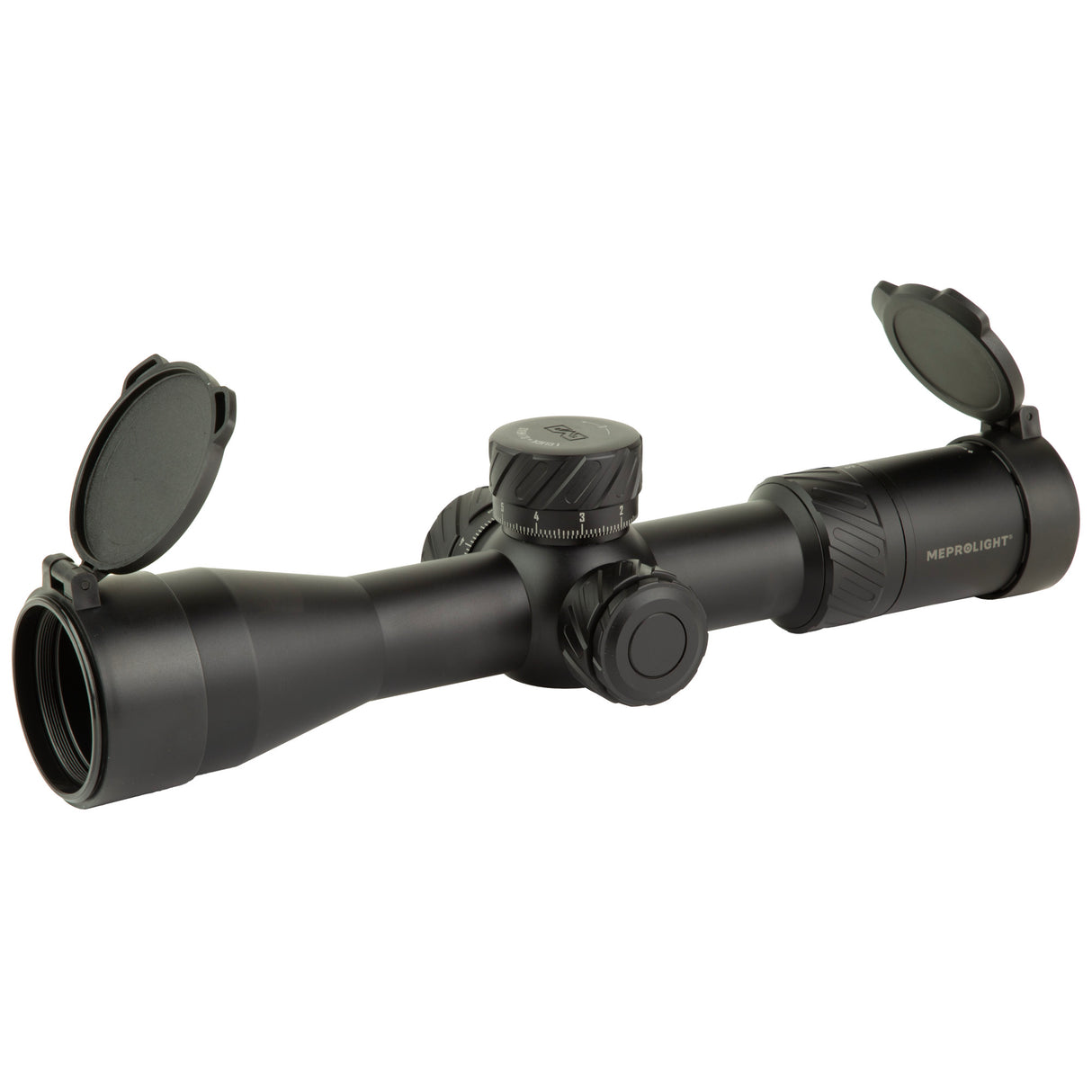 Meprolight MVO 3-18x44 FFP MRAD Riflescope with 34mm tube for precision hunting