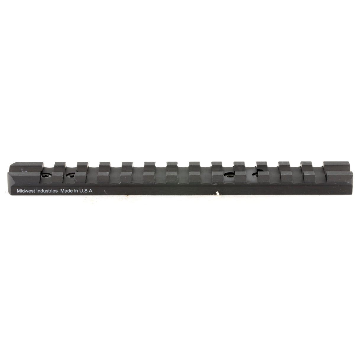 Midwest Industries One-Piece Picatinny Rail Bases in Black - 1