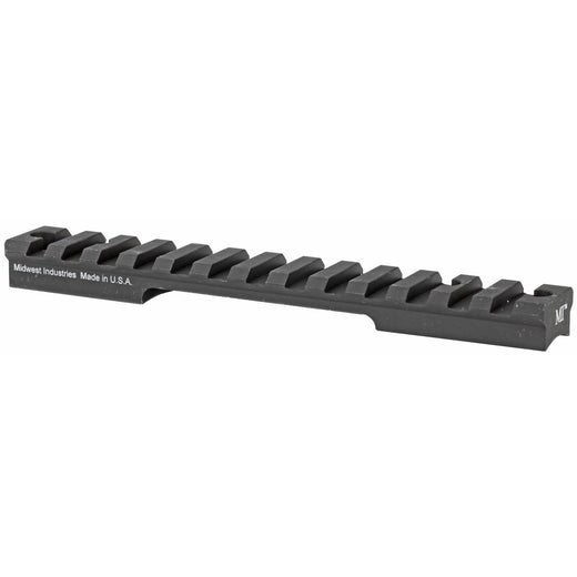 Midwest Industries Short Action One-Piece Picatinny Rail Bases in Black Matte - 2