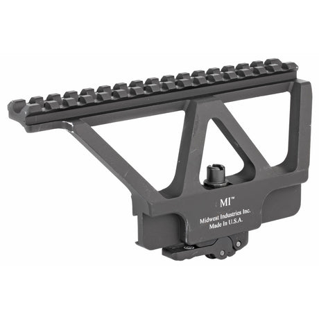 Midwest Industries Railed Scope Mount Quick Detach Bases in Black Anodized - 1