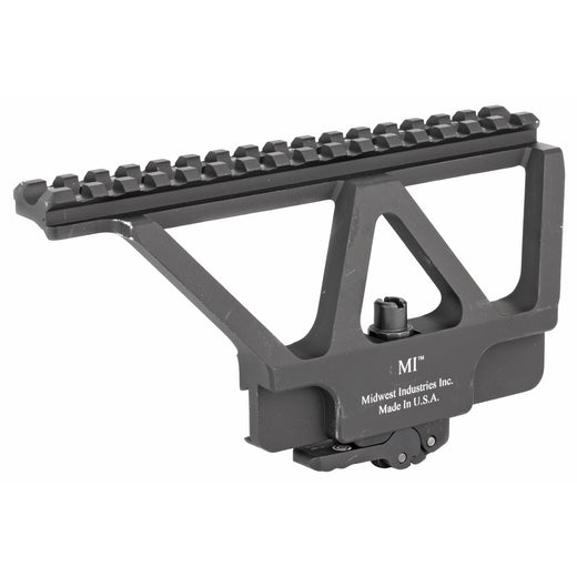 Midwest Industries Railed Scope Mount Quick Detach Bases in Black Anodized - 1