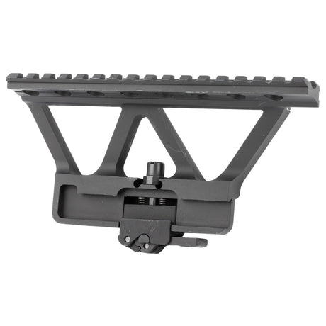 Midwest Industries Railed Scope Mount Quick Detach Bases in Black Anodized - 2