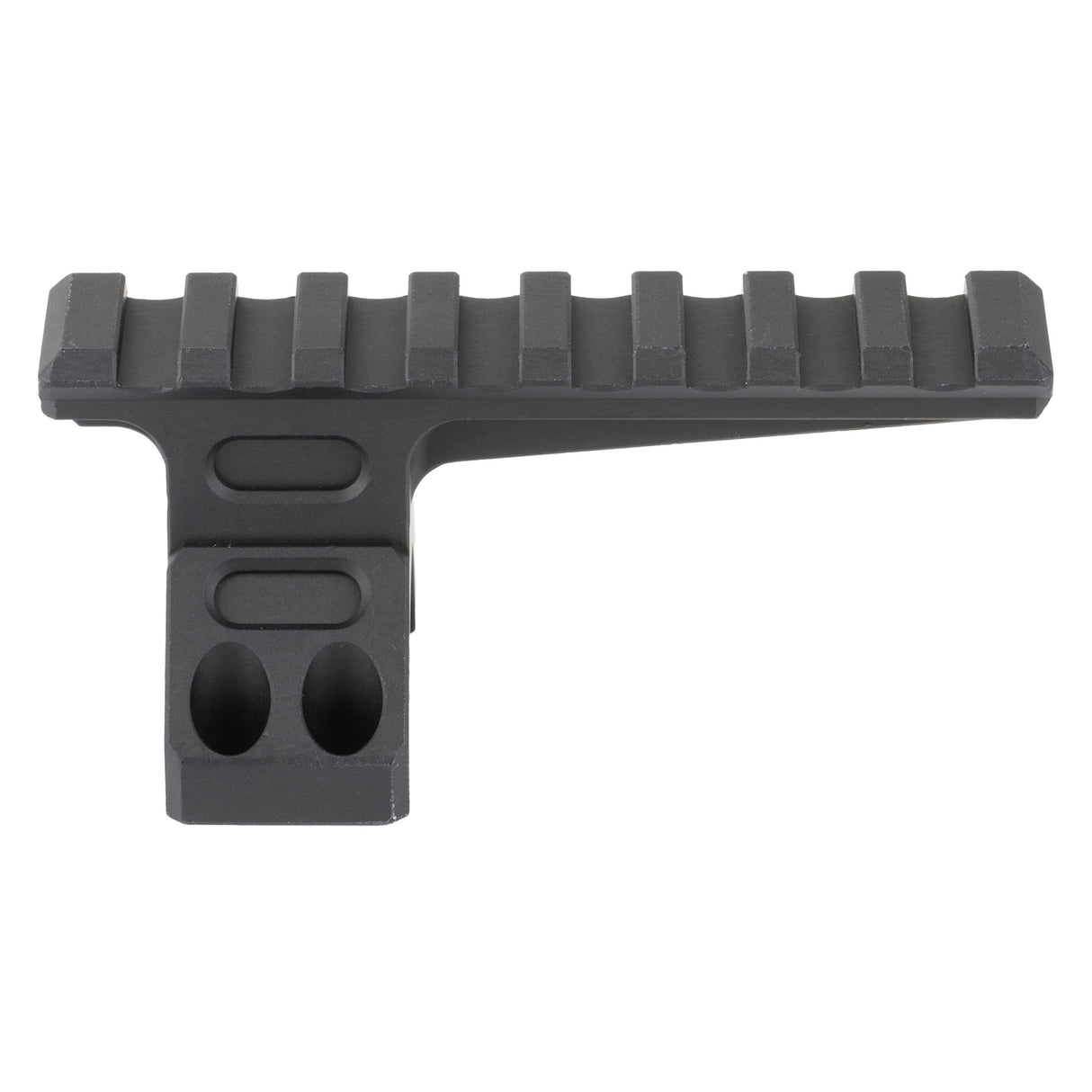 Midwest Industries MK2 Receiver Extension 30mm Caps & Covers Caps & Covers in Black - 3