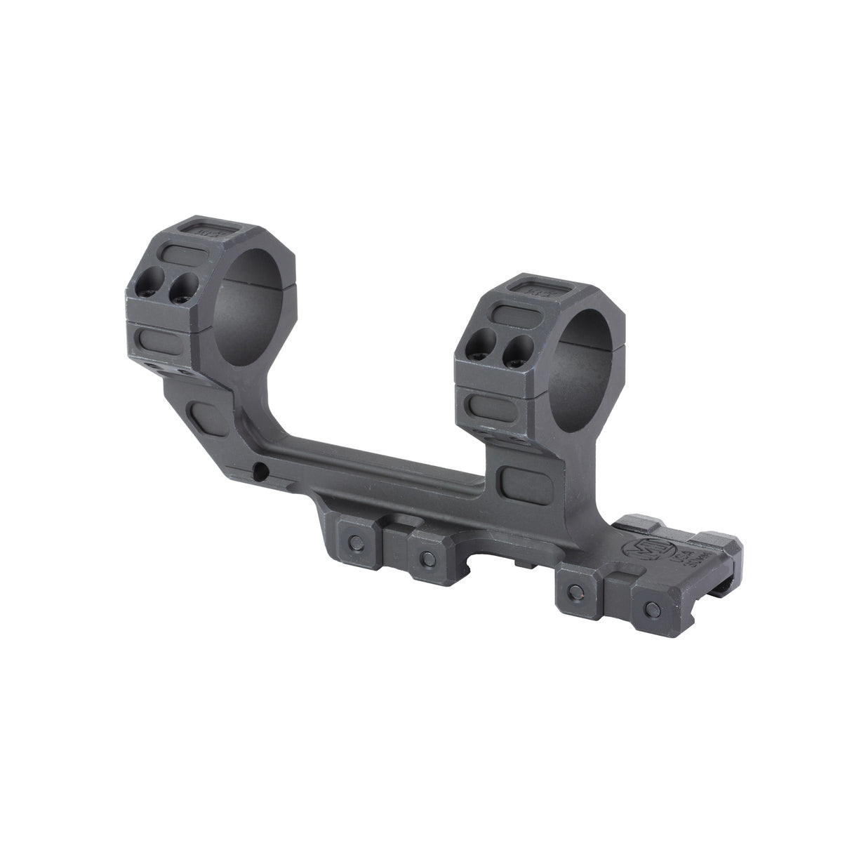 Midwest Industries MK2 Receiver Extension 30mm High Optic Mount Optic Specific Mounts in Black Anodized - 2