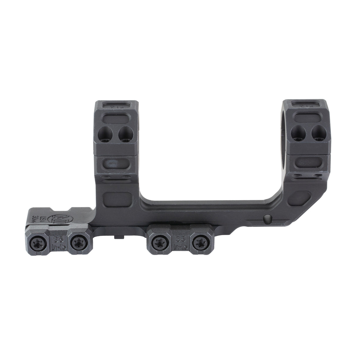 Midwest Industries MK2 Receiver Extension 30mm High Optic Mount Optic Specific Mounts in Black Anodized - 3