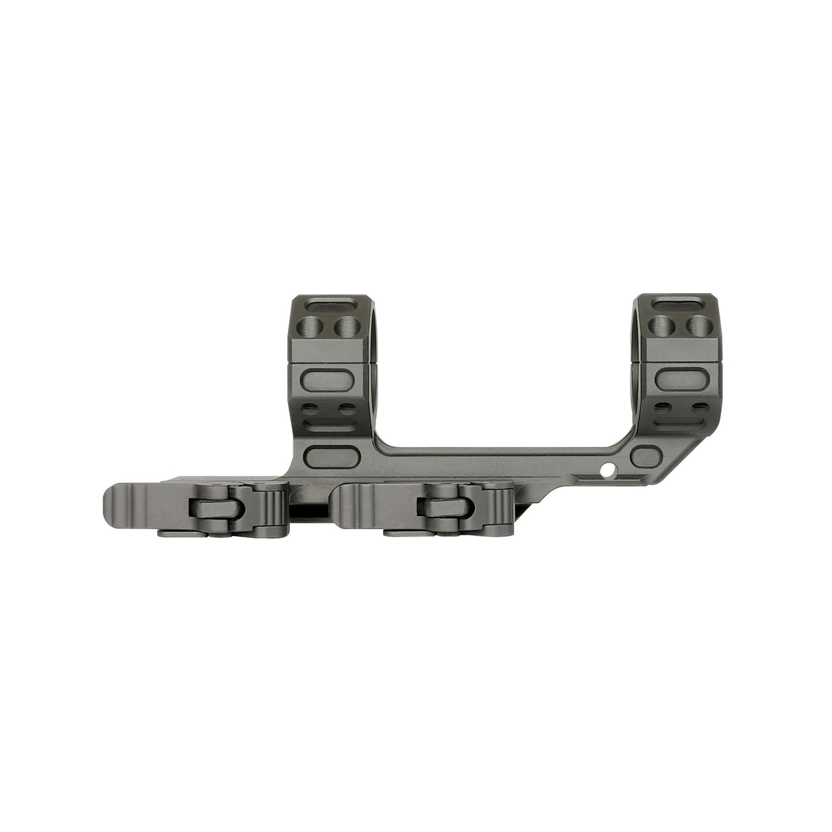 Midwest Industries MK2 Receiver Extension 30mm Quick Detach Scope Rings Rings in Black - 2