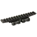 Midwest Industries MK2 Receiver Extension 13-Slot Mounting Accessories Mounting Accessories in Black Anodized - 1