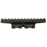 Midwest Industries MK2 Receiver Extension 13-Slot Mounting Accessories Mounting Accessories in Black Anodized - 3