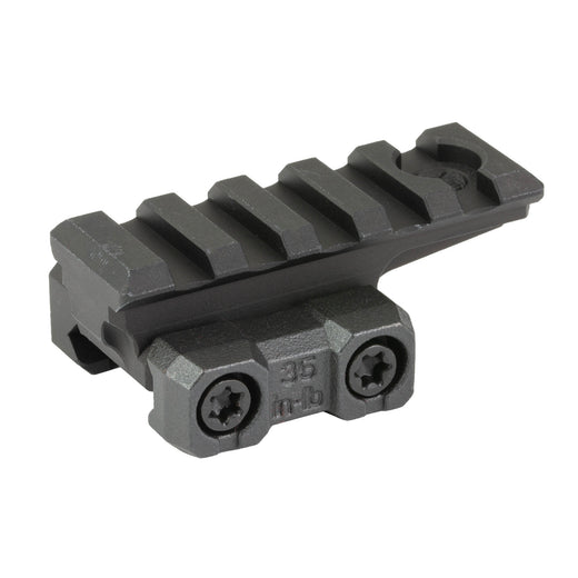 Midwest Industries MK2 Receiver Extension 5-Slot Mounting Accessories Mounting Accessories in Black Anodized - 1