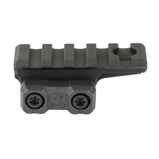 Midwest Industries MK2 Receiver Extension 5-Slot Mounting Accessories Mounting Accessories in Black Anodized - 3