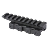 Midwest Industries MK2 Receiver Extension 9-Slot Mounting Accessories Mounting Accessories in Black Anodized - 2