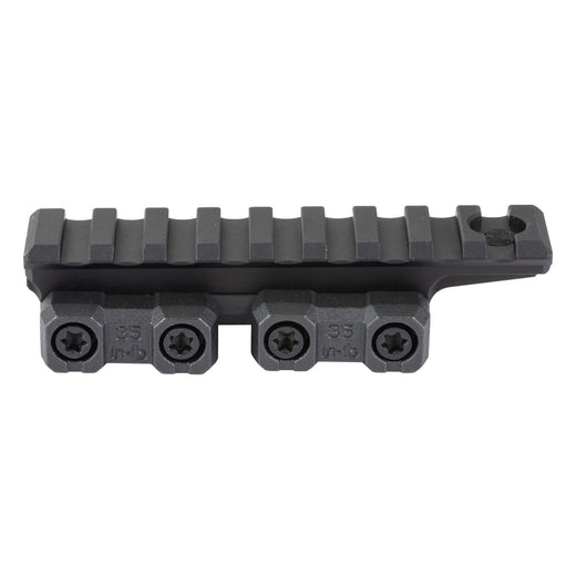 Midwest Industries MK2 Receiver Extension 9-Slot Mounting Accessories Mounting Accessories in Black Anodized - 3