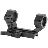 NcSTAR AR-15 Adjustable Scope Mount Quick Release 30mm Quick Detach Rings in Black - 2