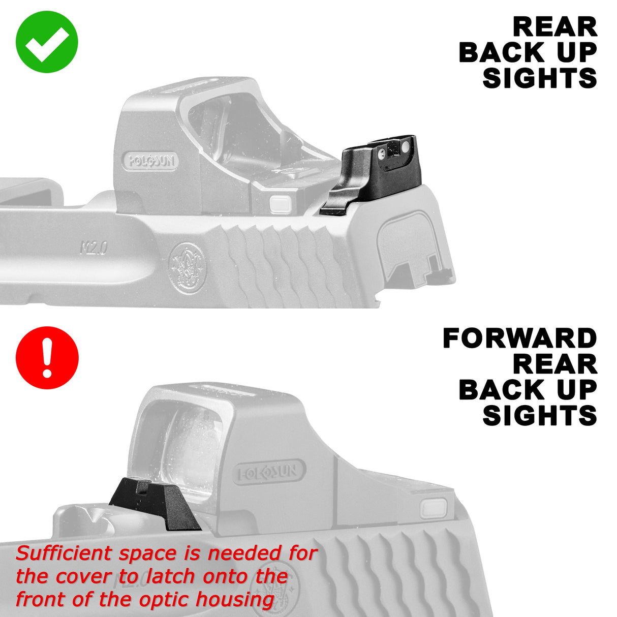 OpticGard Scope Cover for Holosun® SCS MP2