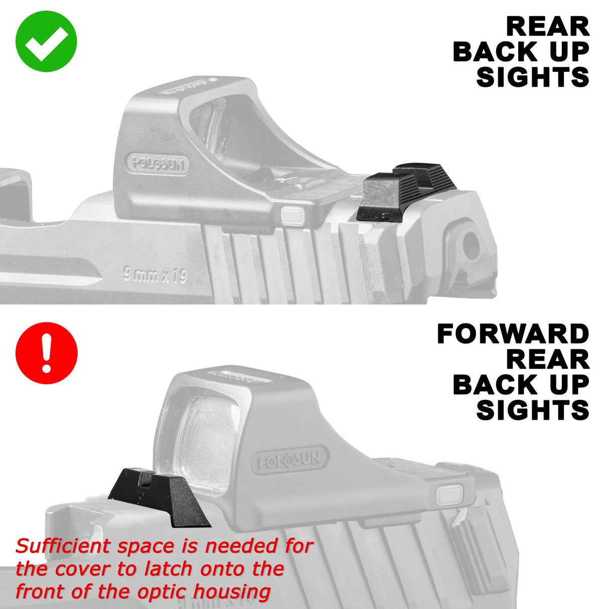 OpticGard Scope Cover for Holosun® SCS VP9