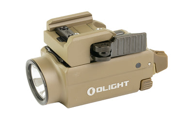 Olight Baldr S Rechargeable Flashlight w/ Blue Laser, Slide Rail, 800 Lumens, Black - BALDRSFLDKET