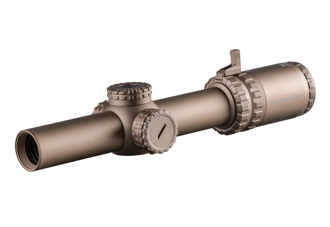 Primary Arms SLx 1-6x24 SFP Gen IV Rifle Scope with ACSS Nova Fiber Wire Reticle - FDE