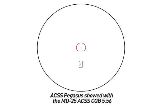 Primary Arms SLx MD-21 ACSS CQB Red Dot & SLx 3X ACSS Pegasus Magnifier Bundle