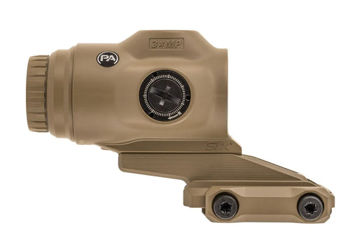 Primary Arms SLx 3X MicroPrism Scope - Red Illuminated ACSS Raptor Reticle - 5.56/.308 - Yard - FDE