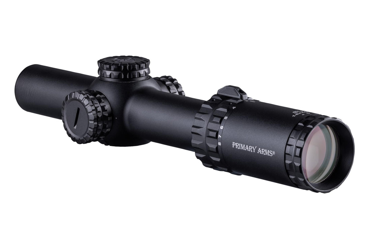 Primary Arms SLx 1-8x24 FFP Rifle Scope - Illuminated ACSS Raptor Reticle - 5.56 / 5.45 / .308