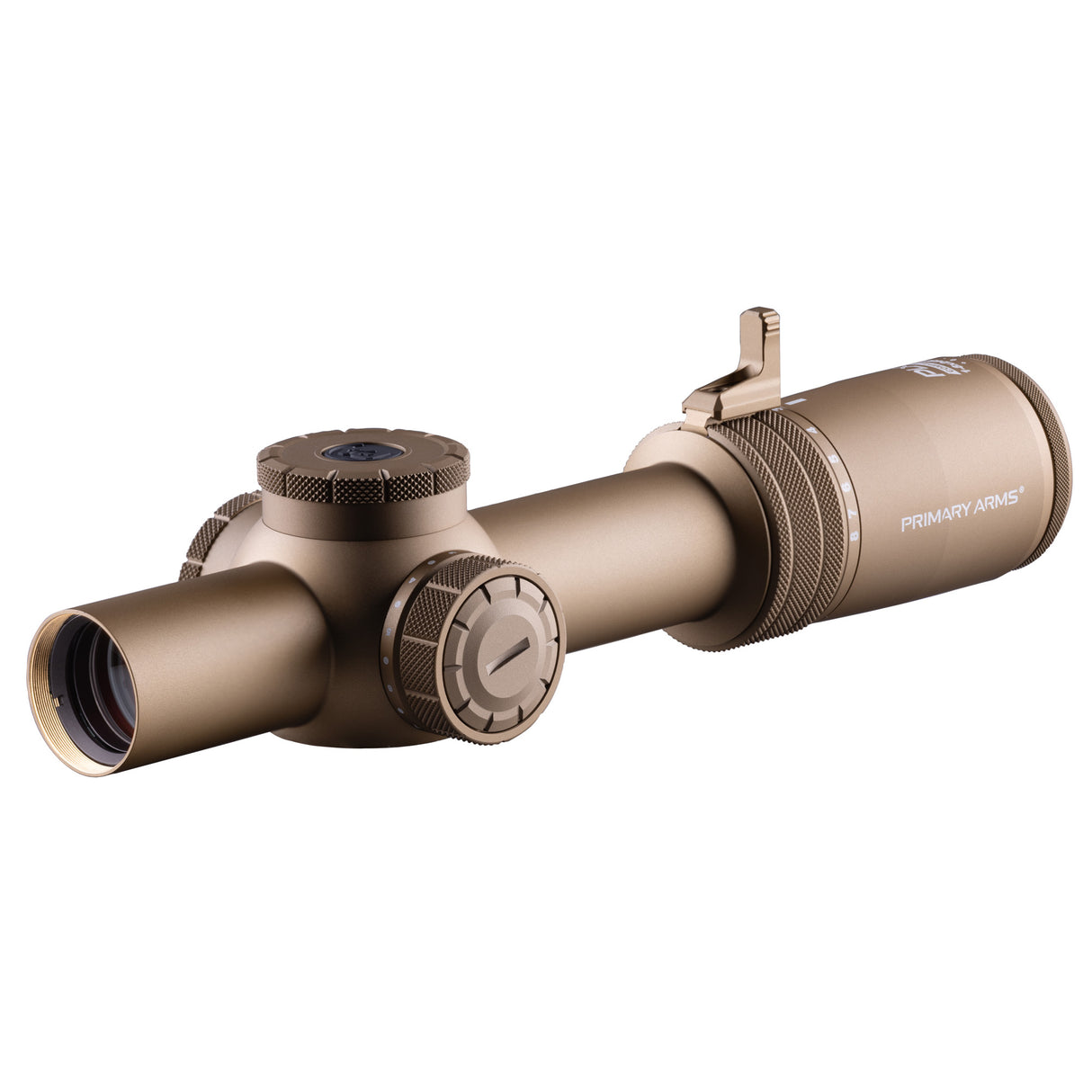 Primary Arms PLxC 1-8x24 SFP Rifle Scope with ACSS Nova Fiber Wire Reticle - FDE