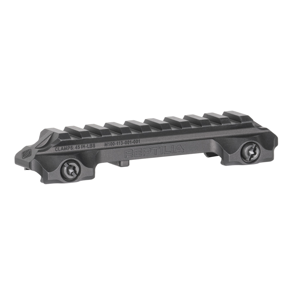 Reptilia RMU Mount 1913 Picatinny Rail Bases in Black Anodized - 1