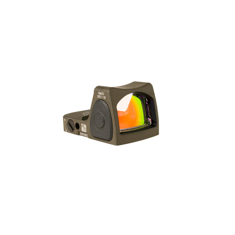 Trijicon RMR Type 2 Adjustable LED Red Dot Sight OD Green - 7075 T6 Aluminum - Available in 1, 3.25, and 6.5 MOA Versions