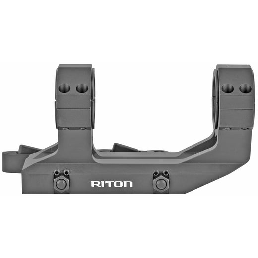 Riton 30mm Quick Detach Scope Mount Rings in Black - 3